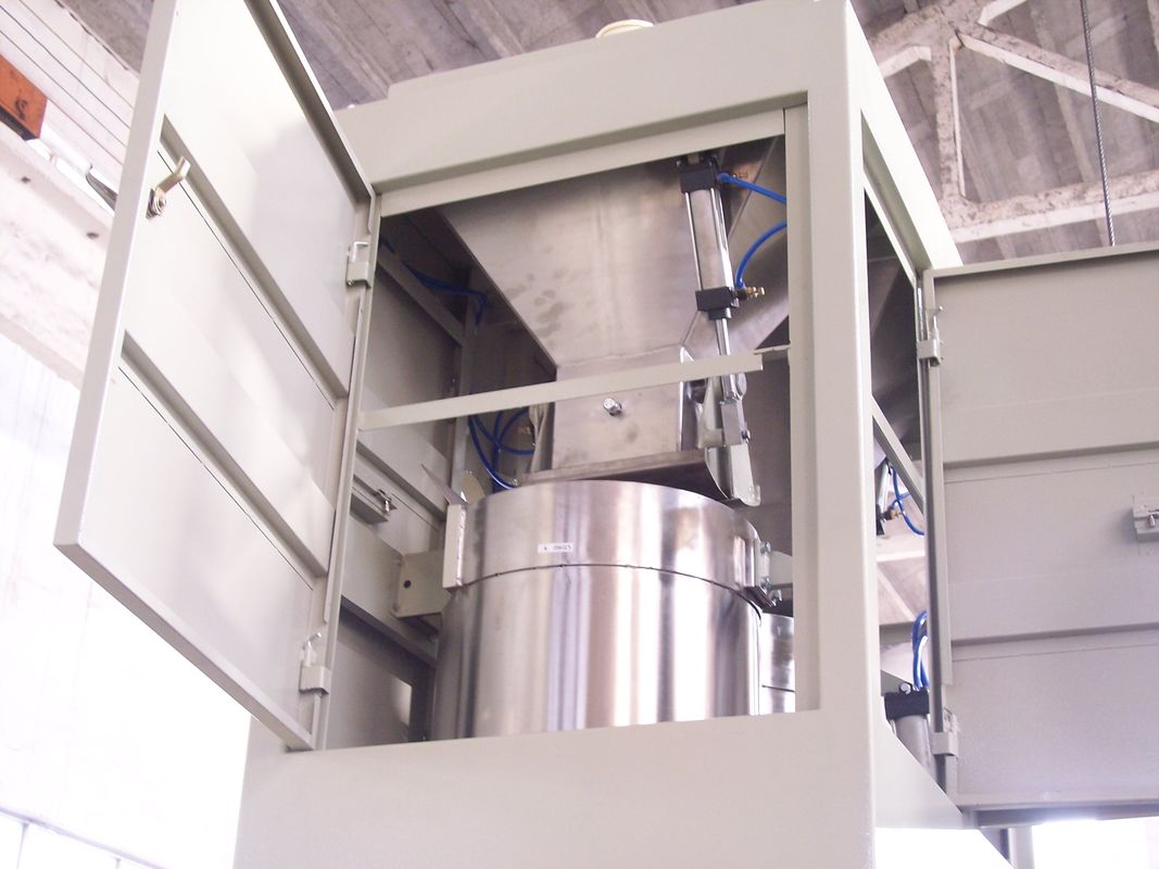 High Speed Stainless Steel Granule Packing Machine For Fertilizer / PE