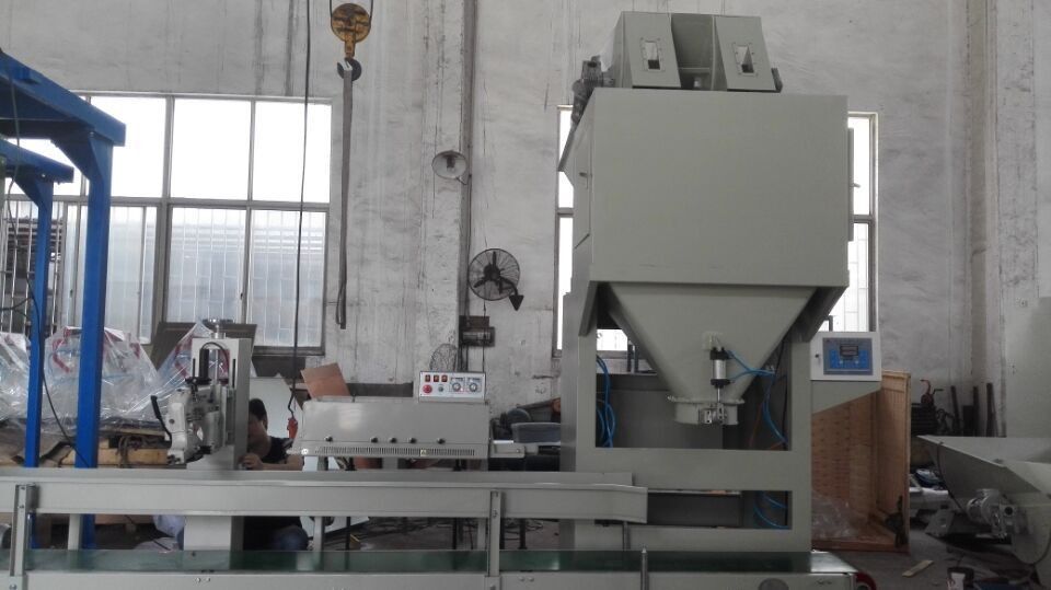 Net Weighing Pebble / Gravel / Coal Bagging Plant Automatic Bagging System