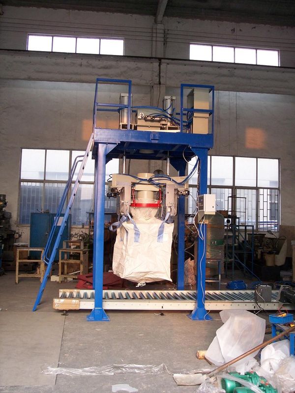 Wheat / Corn / Rice Automatic Weighing And Bagging Machine For Ton Bag; 1000kg Bag Bagger