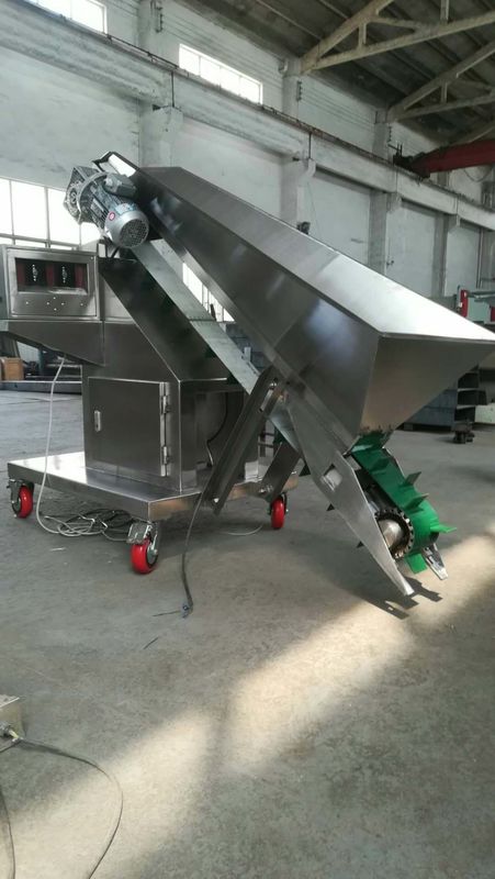 300-400 Bags / Hour Potato Packing Machine , Manual Potato Weigher Scale