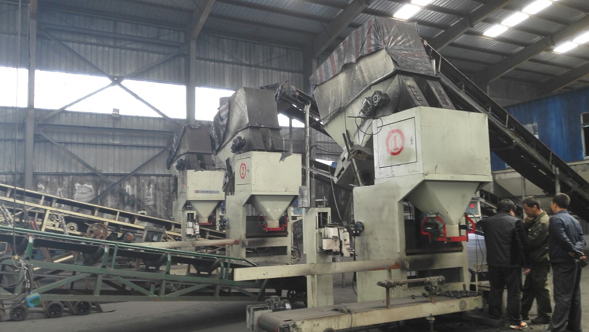 Good Quality 30t H Coal Bagging Machine Charcoal Bagger 10 50kg