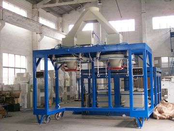 Dual Line FIBC Bulk Bag Filling Machine , Jumbo Bag Bagging Scale