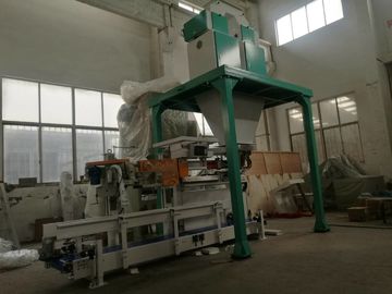 Kraft Paper Auto Bagging Machine 0.6Mpa Big Pellets Packaging Line