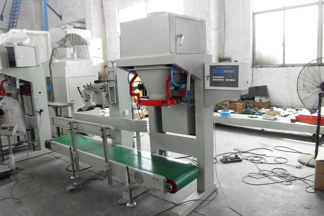 Weighing Filling Pellet Bagging Equipment , Urea Fertilizer Bagging Plant