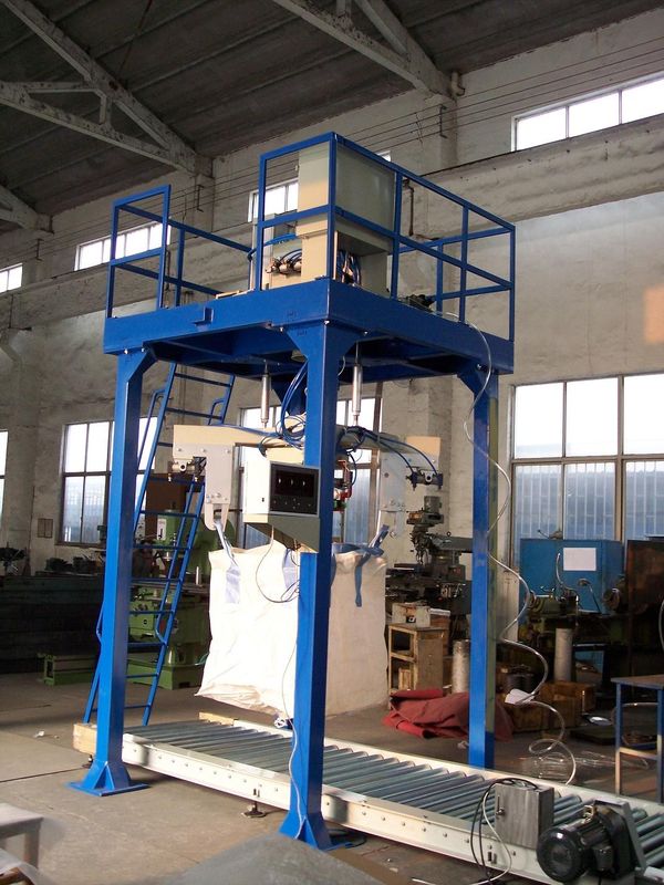 Vertical Jumbo Bag Filling Machine Fertilizer / Feed Bagger 220V - 380V