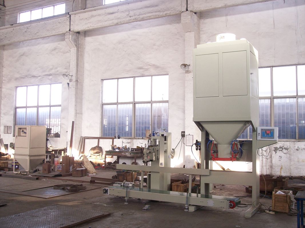 Professional Grain / Wood Pellet Bagger With Electric Control Cabinet