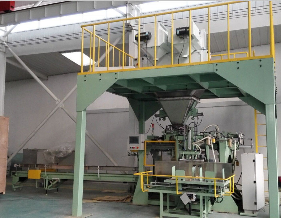 Industrial Packing Scale Fertilizer Bagging Plant 8000*3500*5500mm