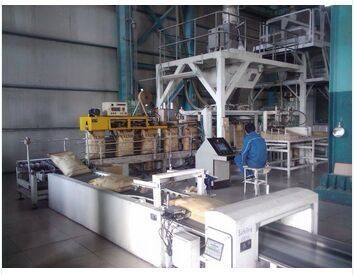 Fully Automatic Weighting Packaging Granular Fertilizer Pellet Packing Machine
