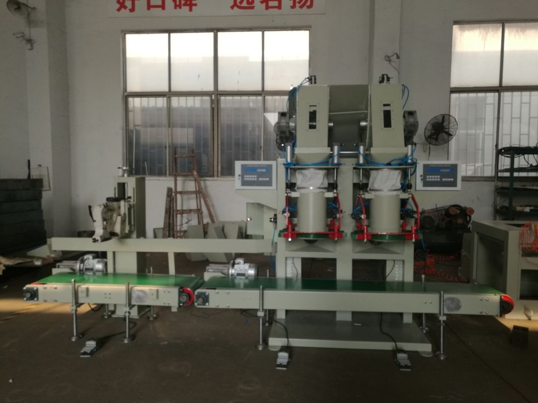 Dual Spout Charcoal Bagging Machine;Automatic bag filling machine