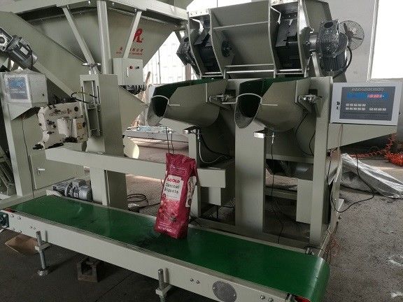 Dual Spout Briquettes 600bags/Hour Weighing And Packing Machine
