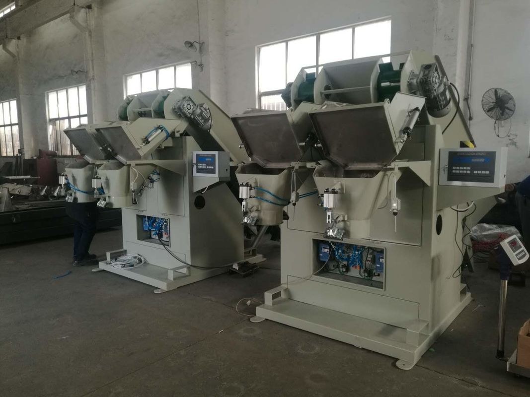 Electric Driven Type Auto Potato Packing Machine , Crayfish Weighing And Filling Machine