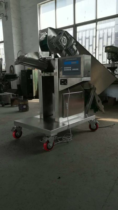 300 Bags Per Hour Potato Packaging Machine With Potato Weighing Scale , Low Noise