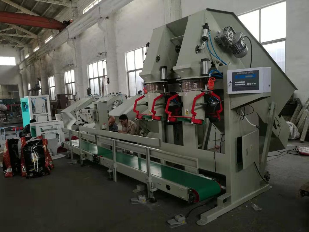 Dual Spout Charcoal Bagging Machine;Automatic bag filling machine