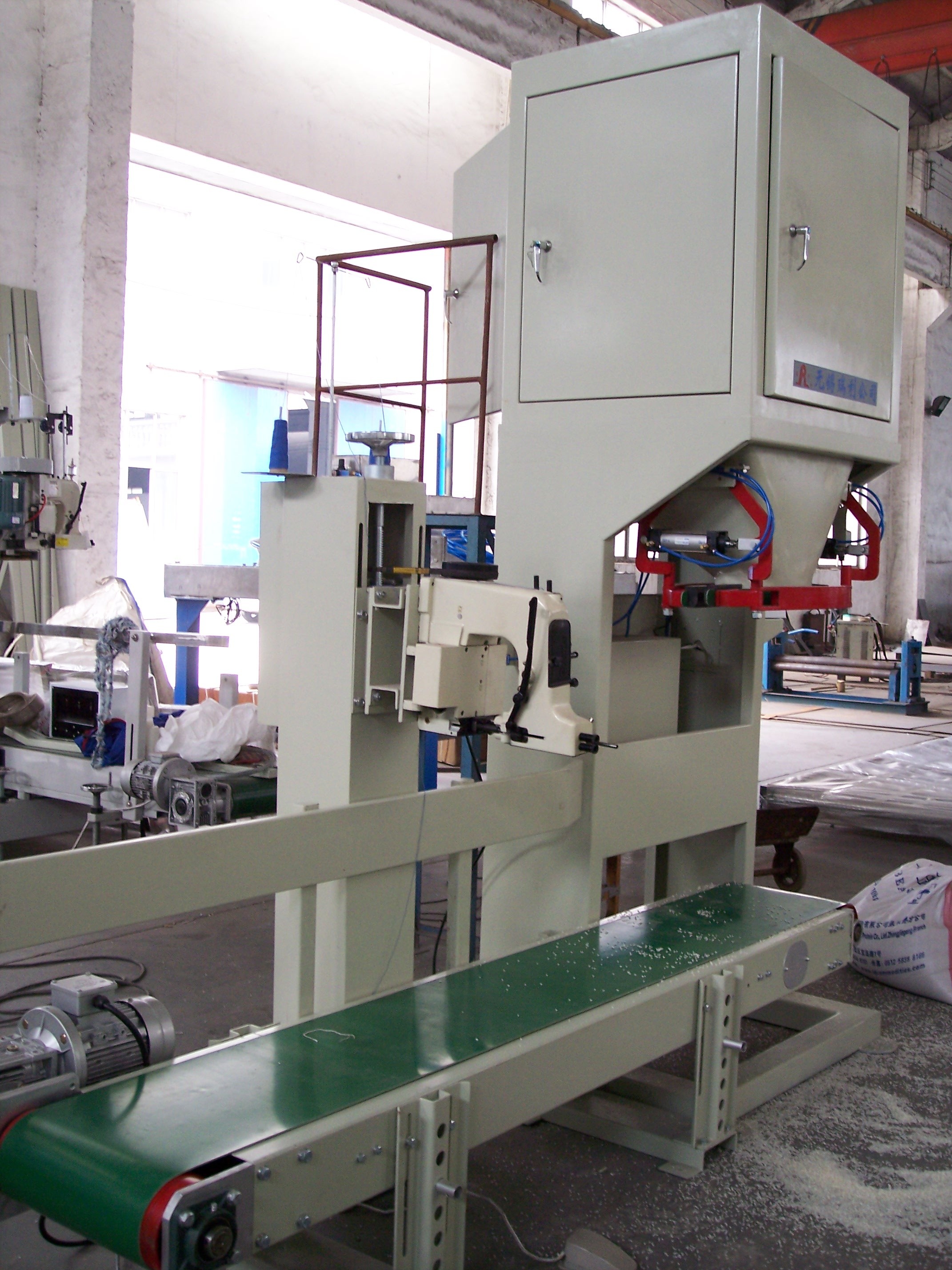 Pneumatic Auto Filling Feed Bagger Granular Fertilizer Bagging Machine