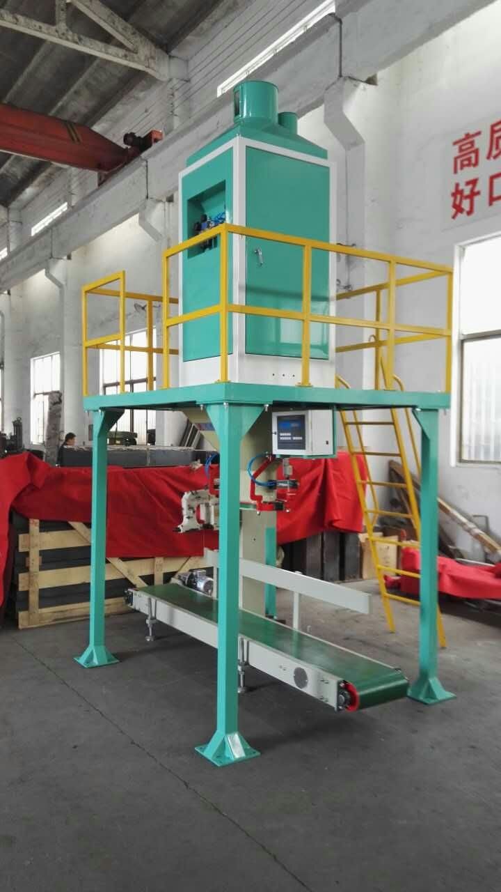 Coffee Beans / Feritilizer Platform type Semi Automatic Bagging Machine ...